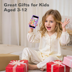MOMILLA kids phone toy parental mode ensures secure, simple controls for caregivers.