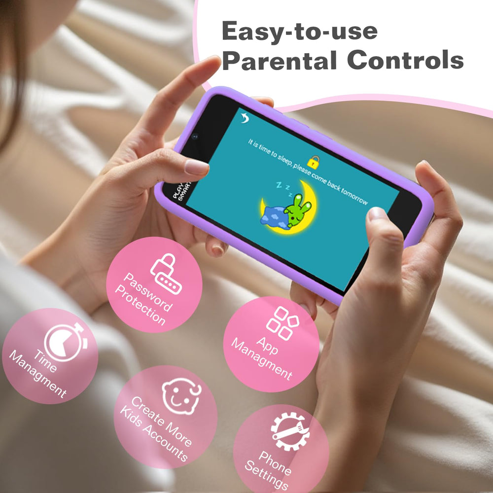 MOMILLA kids phone toy silicone case protects during daily adventures.