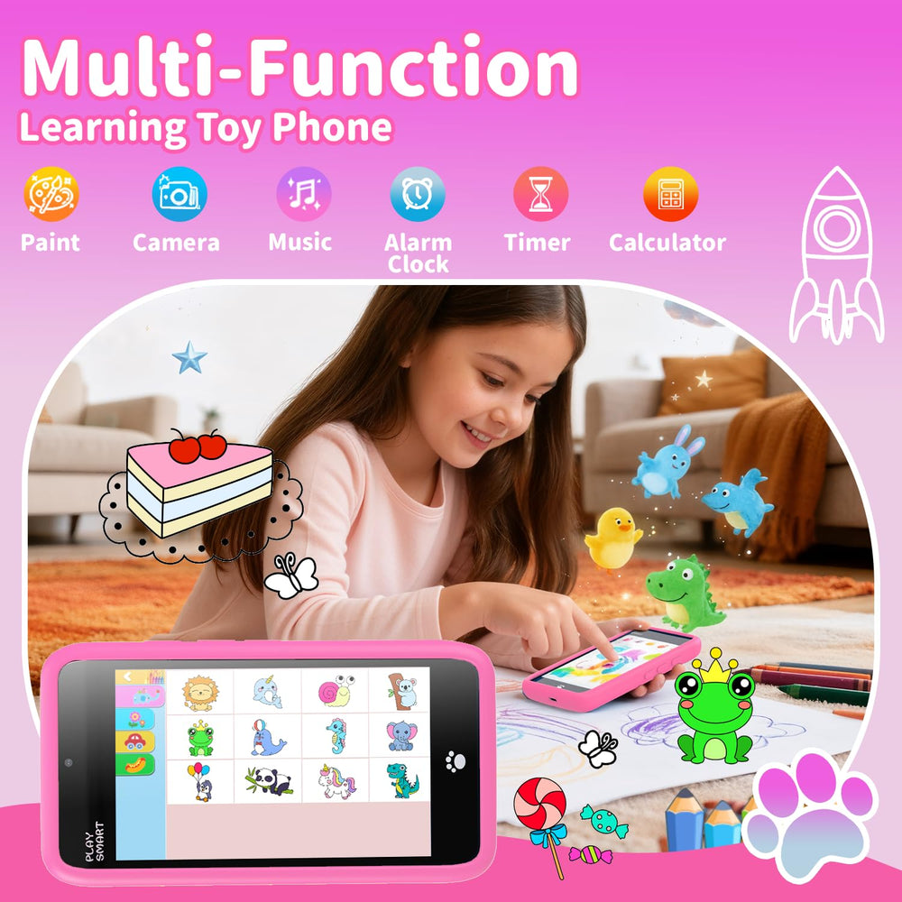 MOMILLA phone with customizable emojis and frames for creative storytelling