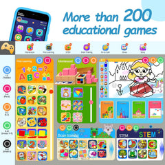 MOMILLA Kids Smart Phone dual camera setup for creative snapshots and play