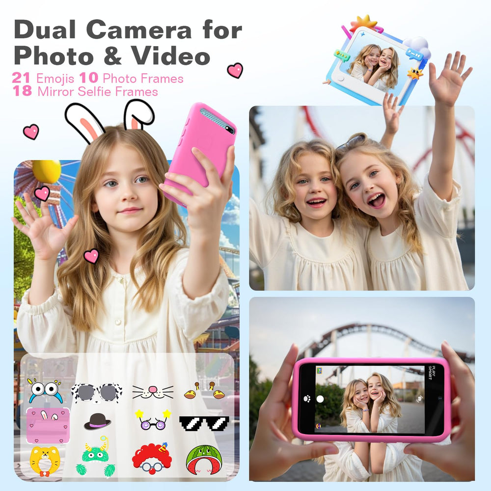 MOMILLA Toys kid's smart phone parental controls screen for secure, supervised play.