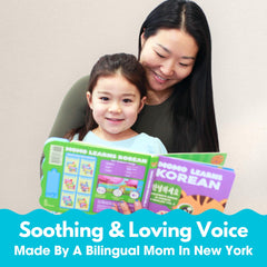 Momo Learns Korean Hangul letters - learn basic alphabet recognition