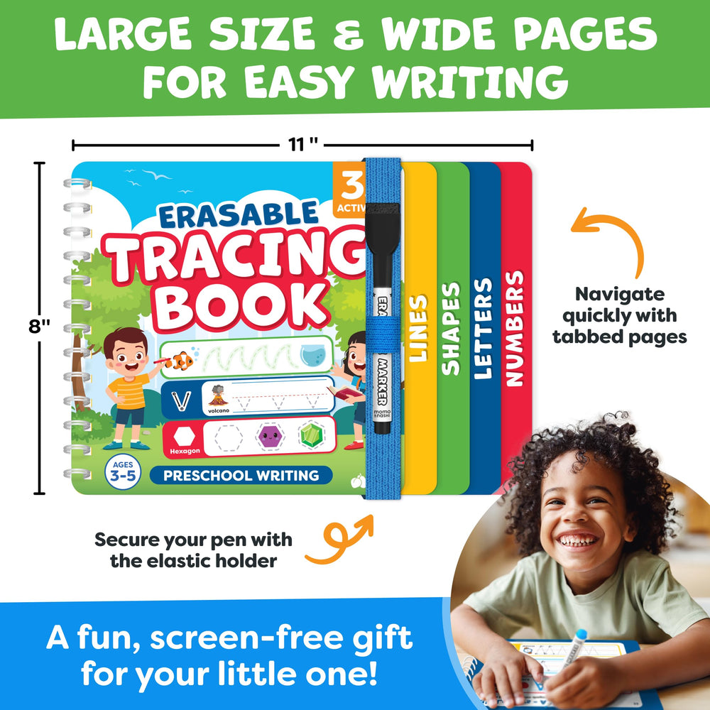 Momo & Nashi 35 activities outline fuels diverse handwriting skills.