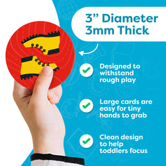 Momo & Nashi durable pieces withstand daily toddler use during games