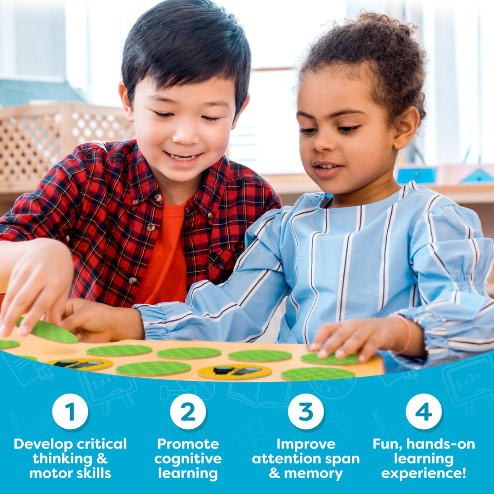 Momo & Nashi memory game pairs to boost visual memory during family nights