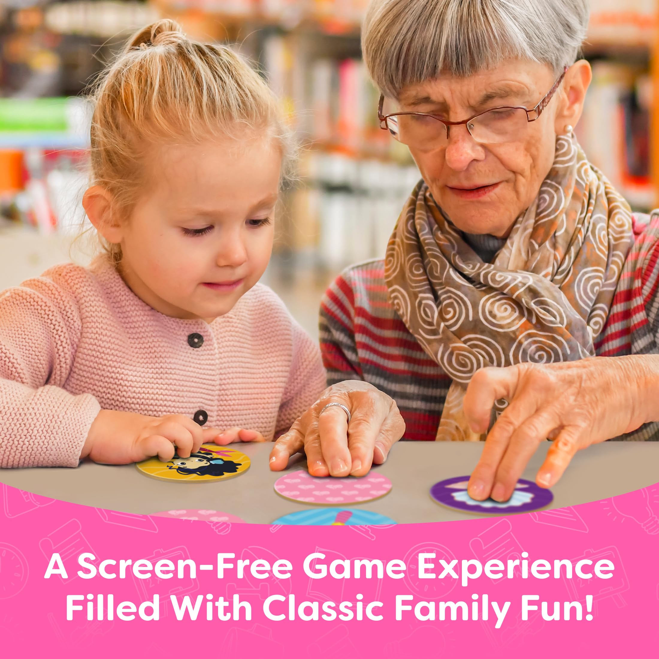 Momo and Nashi kids playing together enjoy a screen-free learning activity.
