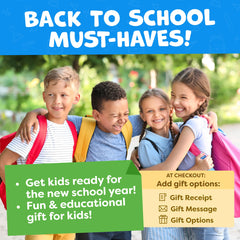 Momo & Nashi travel learning kit is ideal for home and classroom.