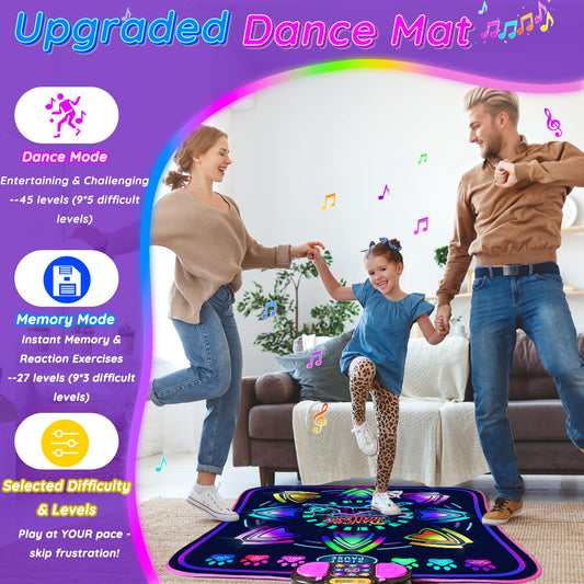 MOMUSE mat two-modes display helps kids switch between modes.