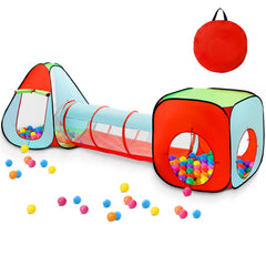 Moncoland 3pc Kids Play Tent ball pit — safe, engaging indoor play space