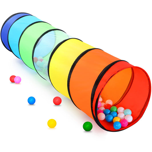 Moncoland kids play tunnel open setup for easy indoor exploration