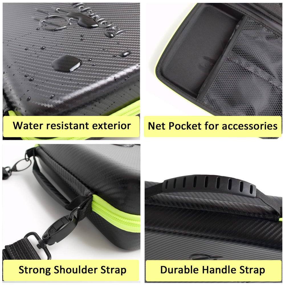 Durable hard PU material resists scratches and moisture for on-the-go use.