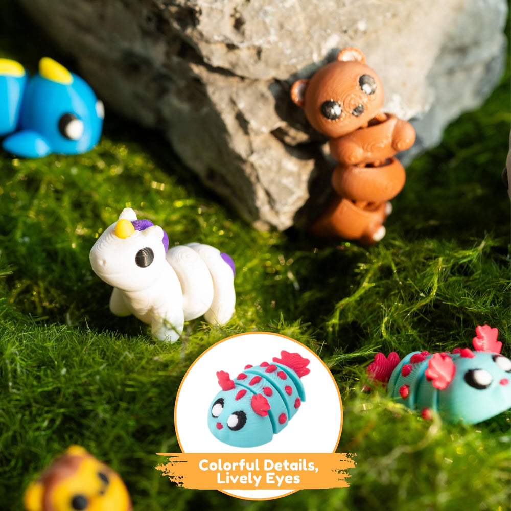 MONJITA cute animal collection for desk decoration and playful display