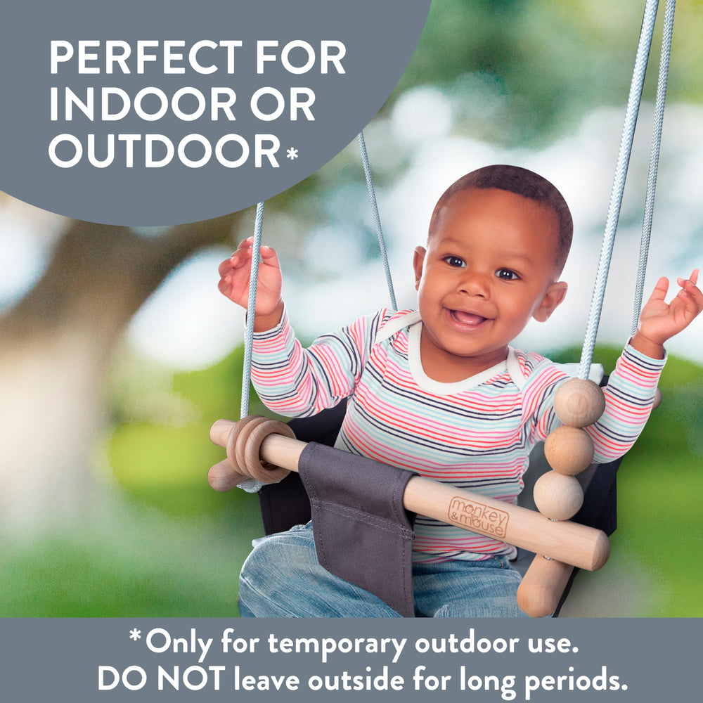Monkey & Mouse portable hanging chair for versatile spaces.