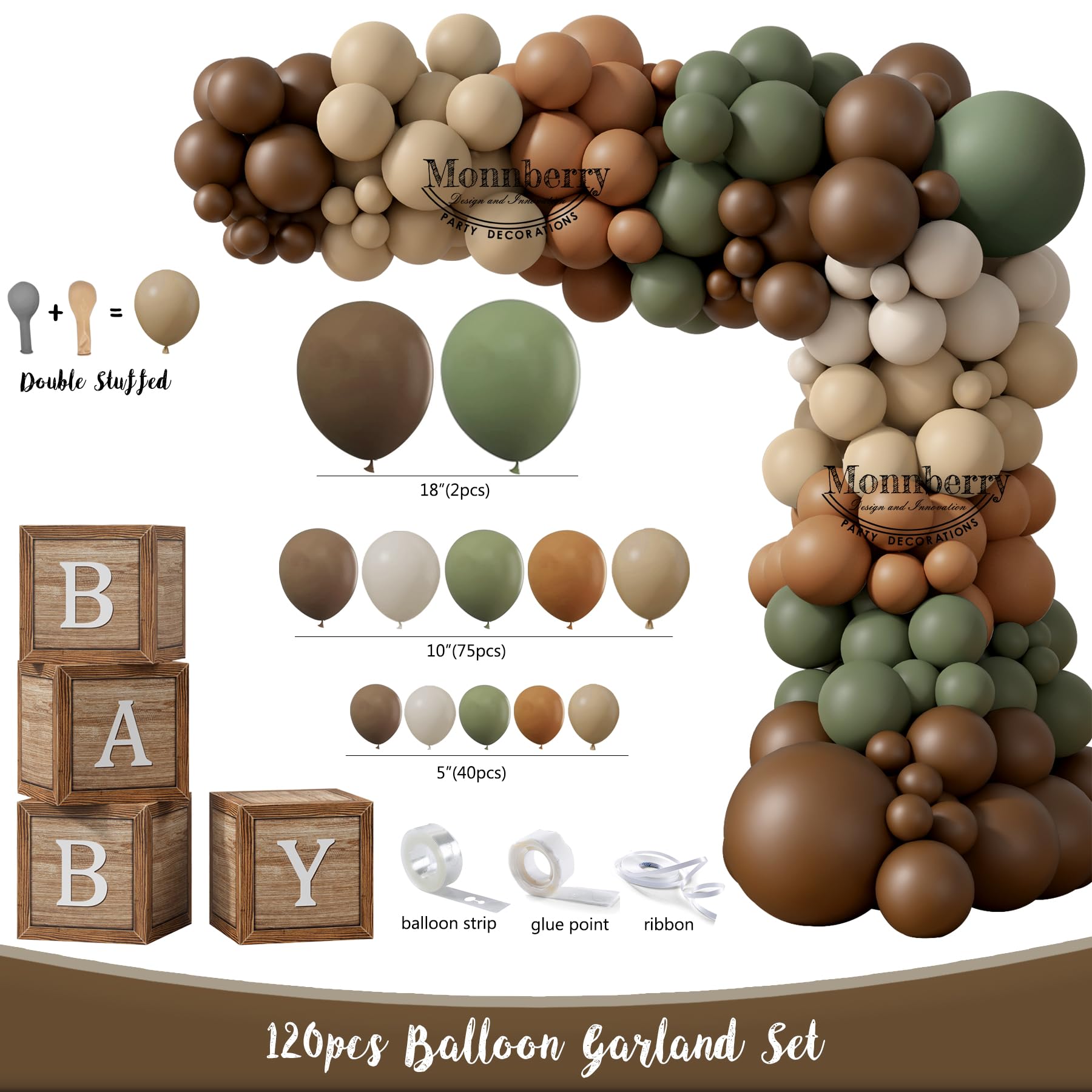 Monnberry mommy to be sash with stylish gender-neutral flair