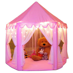 Monobeach Princess Tent castle-design exterior creates a magical play space for imagination.