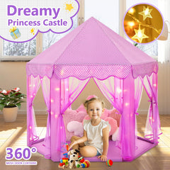 Monobeach Princess Tent dimensions 55 by 53 inches offer a roomy space.