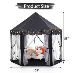Monobeach Princess Tent gift-pack includes star lights for delight