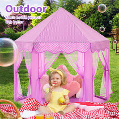 Monobeach Princess Tent indoor and outdoor use for versatile play sessions.