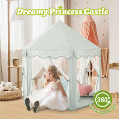 Monobeach Princess Tent open entrance design for easy access and shared play.