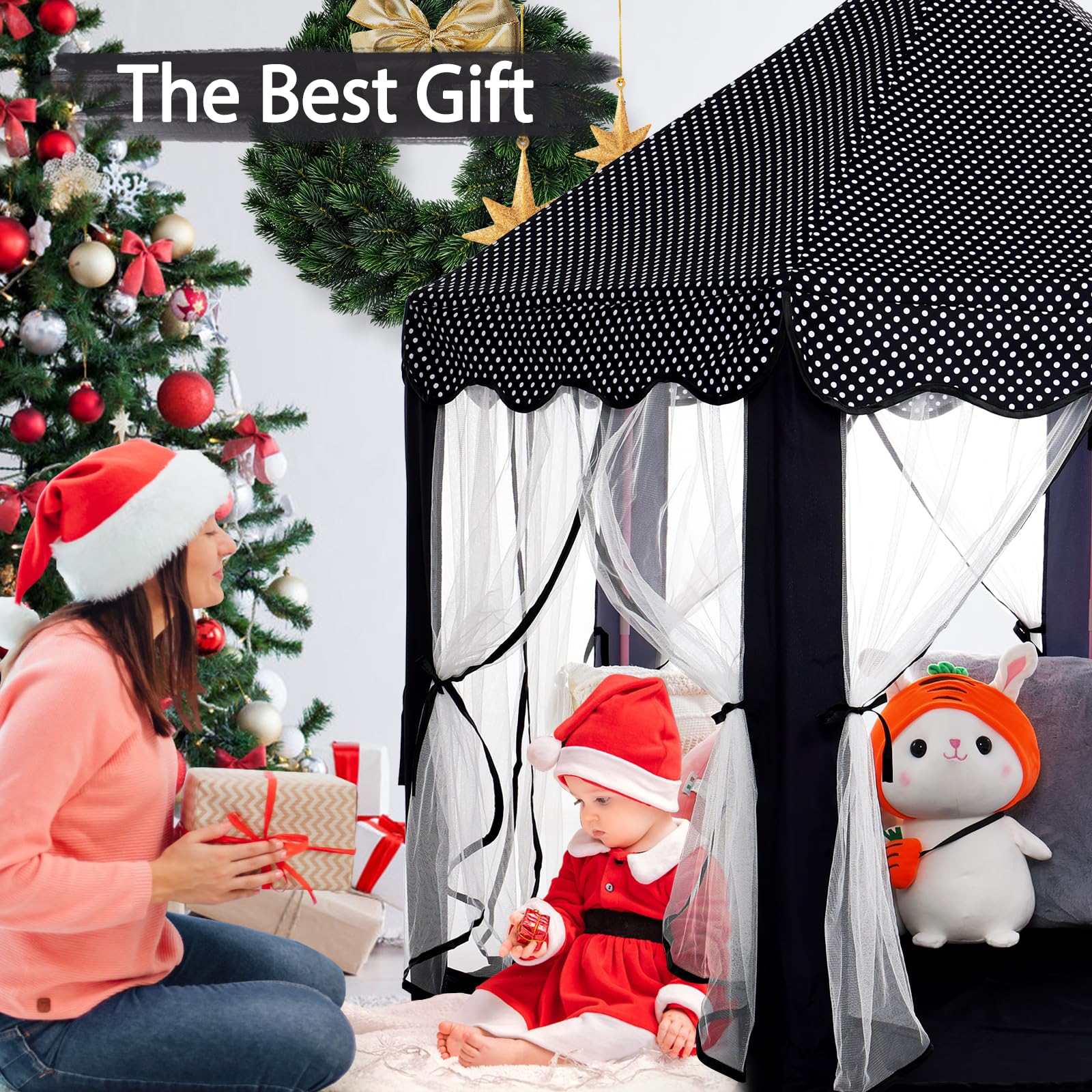 Monobeach Princess Tent durable polyester taffeta offers lasting use