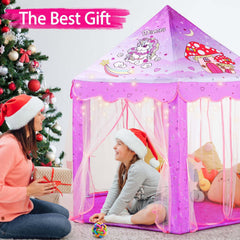 Monobeach Princess Tent suitable for indoor and outdoor play areas.