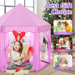 Monobeach Princess Tent supports up to three children for shared fun.
