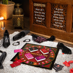MONOGAMY play session scene showing a couple enjoying date night.