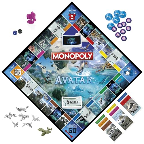 Monopoly Avatar Edition Tulkun token inspires coastal exploration.