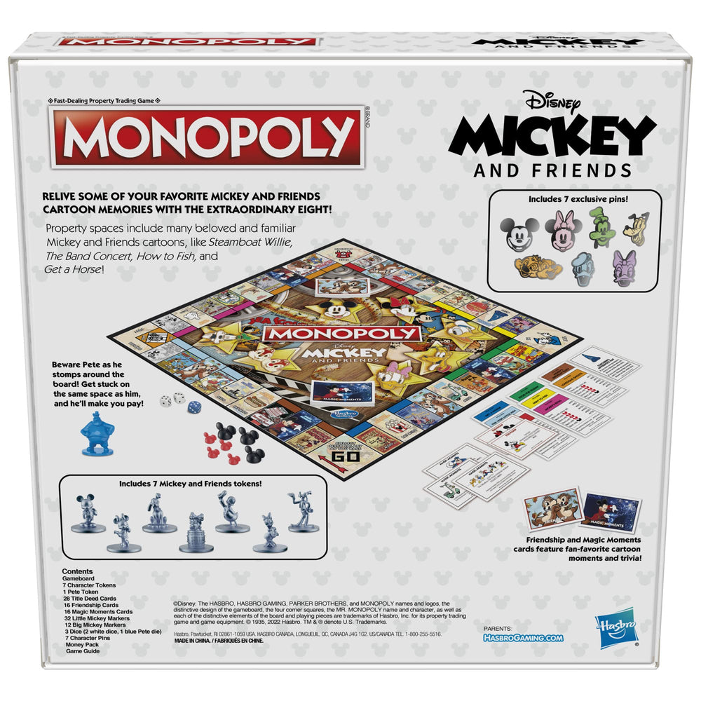Little Mickey and Big Mickey markers on properties add playful visual cues