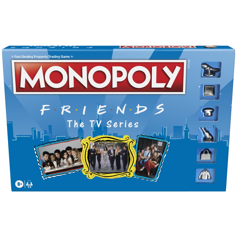 Monopoly: Friends Edition board game for immersive family game nights