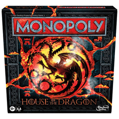 Monopoly House of the Dragon Edition board game setup for game night.
