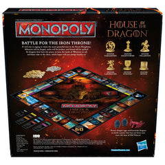 Dragon eggs and dragons replace houses for dramatic territory control.