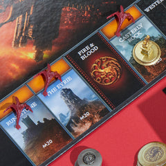 Detailed game pieces and tokens enrich thematic play.