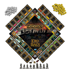 Monopoly Lord of the Rings Edition Ring of Power token ready for strategic moves