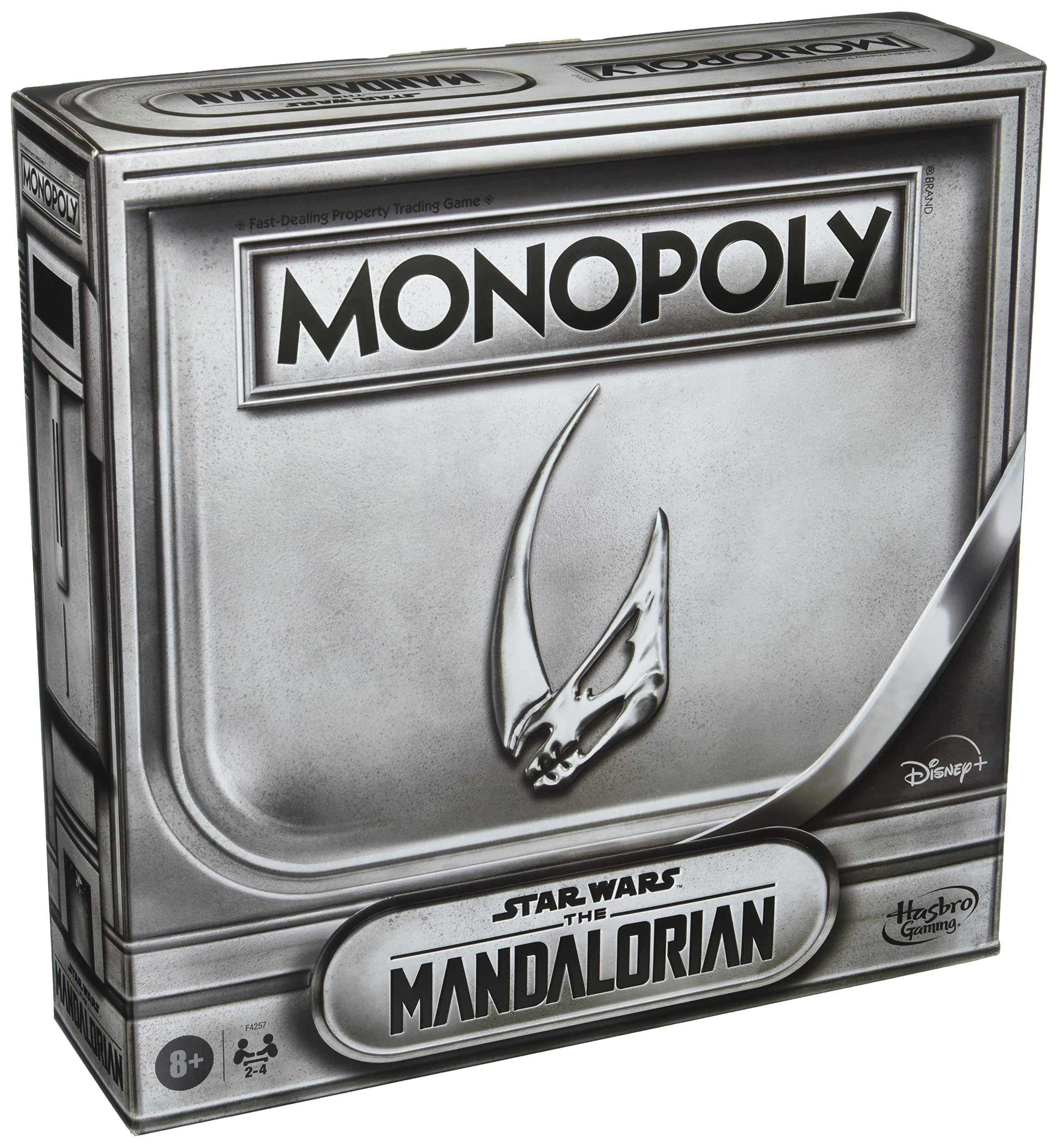 Monopoly Star Wars Mandalorian Edition box cover with iconic characters for family nights