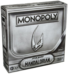 Monopoly Star Wars Mandalorian Edition box cover with iconic characters for family nights