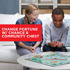 Monopoly Race Car token speeding toward rents.