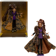 Monster High Clawdeen Wolf wearing the House of Wolf coat for a bold display.