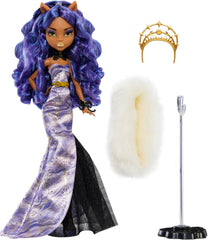 Monster High Clawdeen Wolf moon belt and jewelry, showcasing chic, collectible styling.