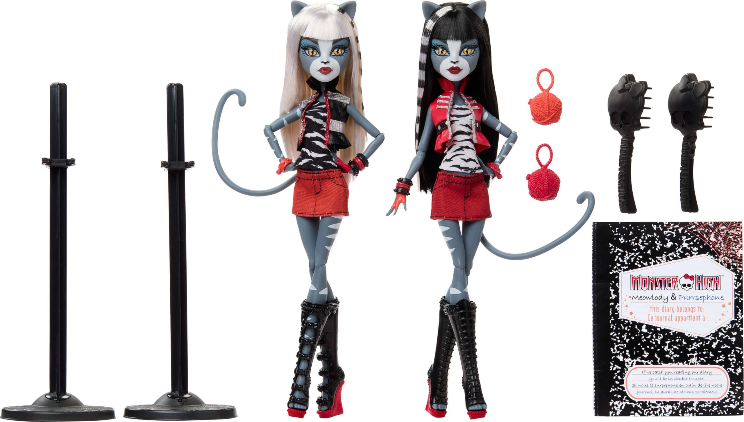 Collectible class reunion concept featuring original Monster High ghouls.