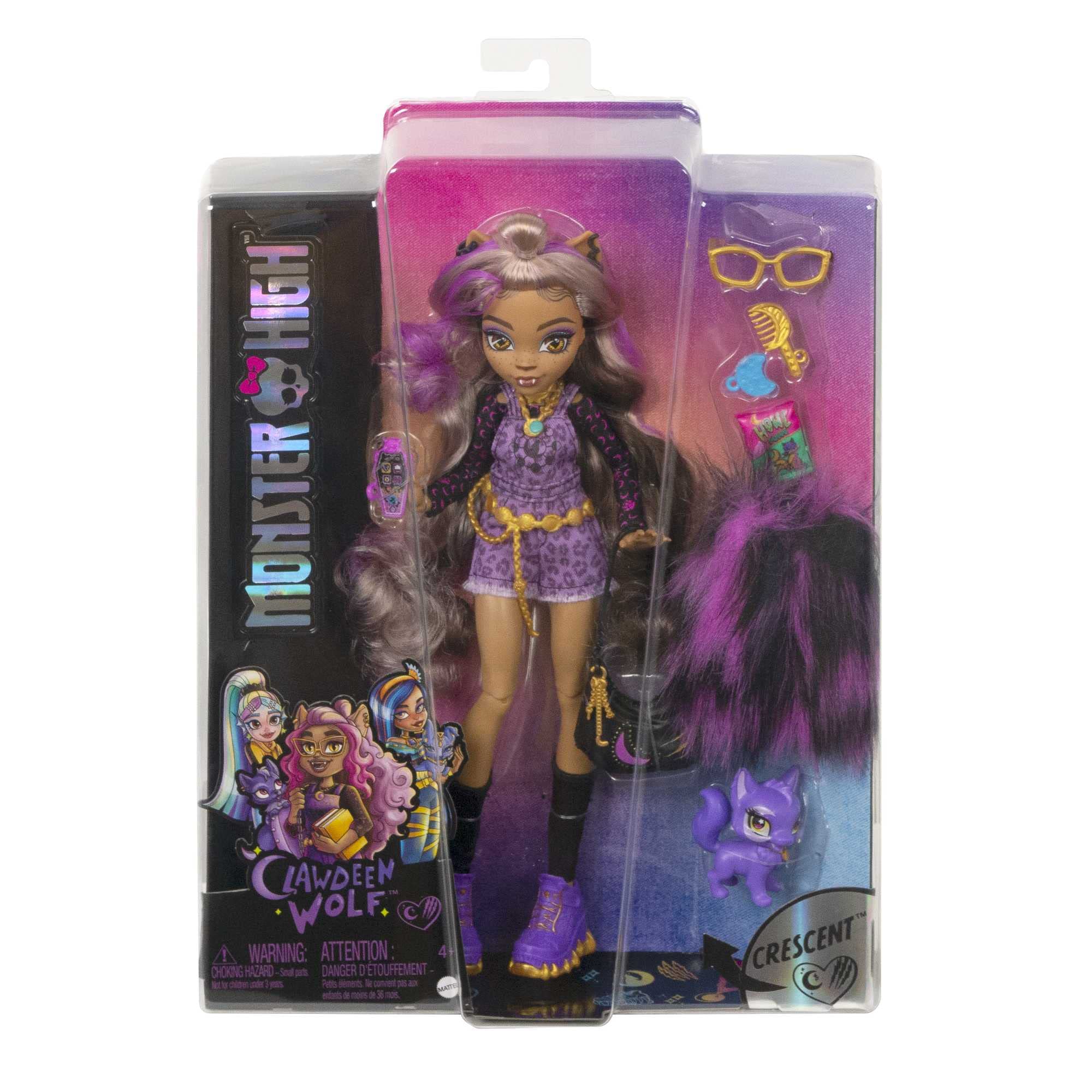 Crescent the pet dog from Monster High adds playful storytelling moments