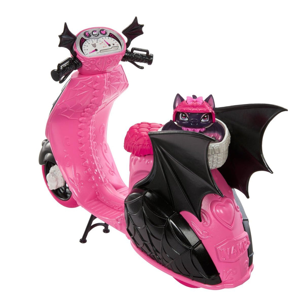 Draculaura doll posed in action to spark storytelling