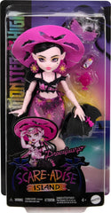 Monster High Draculaura strappy sandals complete a fearless seaside look.