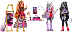 Monster High Hissfits two guitars for stage play and storytelling