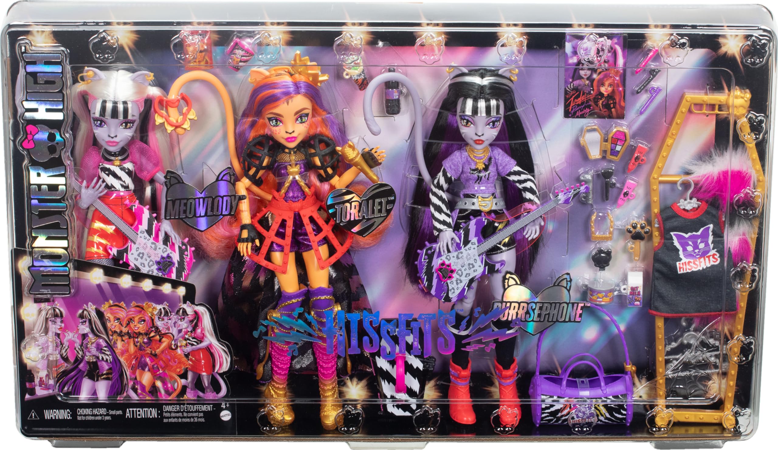 Monster High Hissfits posters and merch for fan giveaways and display