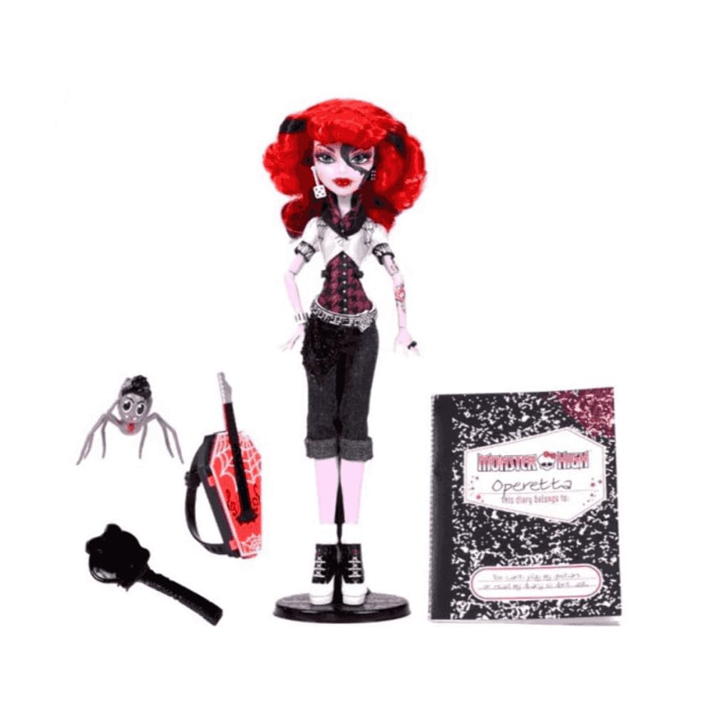 Monster High Operetta diary for journaling adventures and clues.