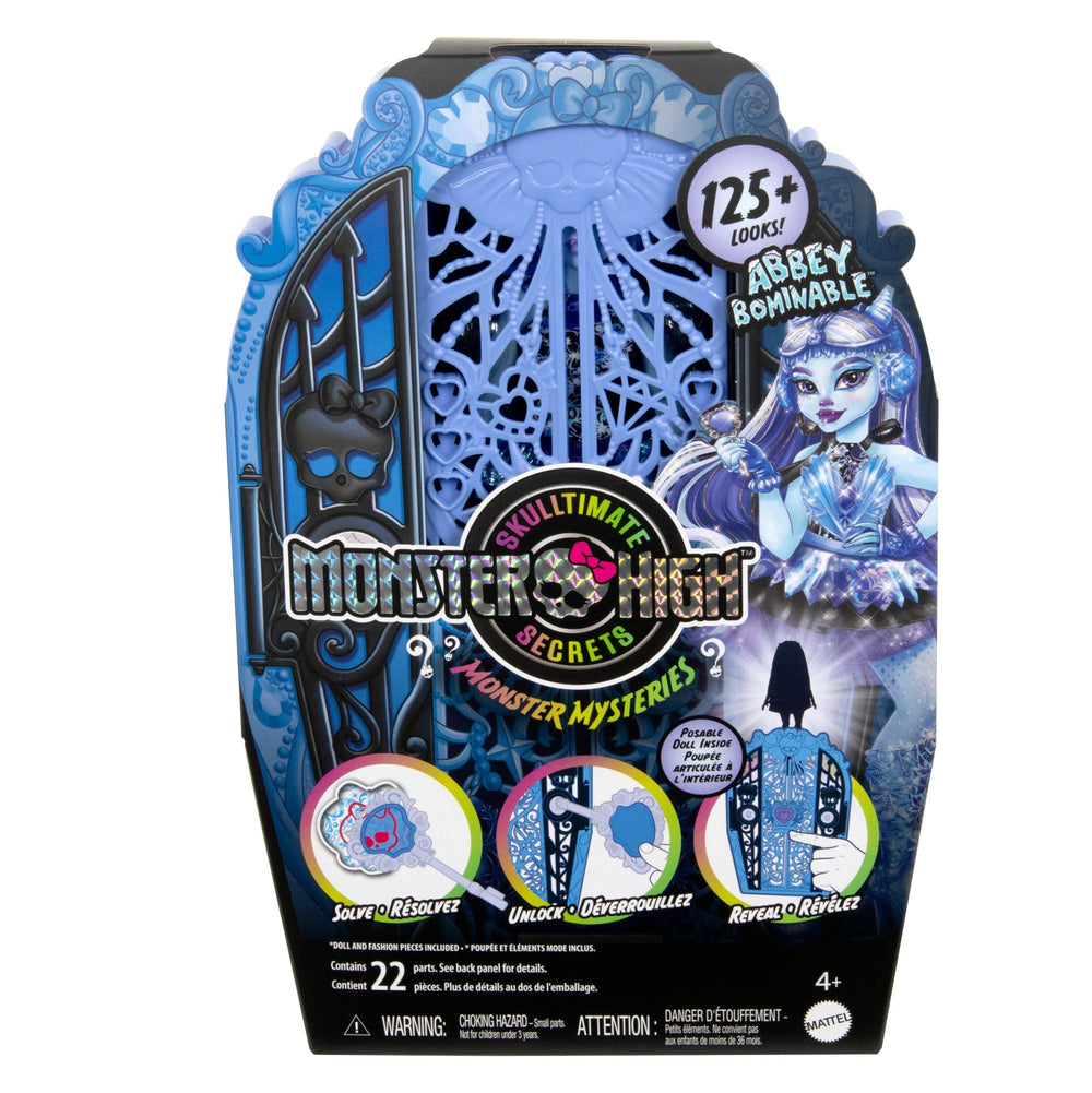 Monster High set includes 19+ surprises for extended unboxing.