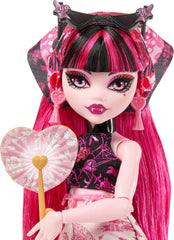 Front-case key visible, unlocking the first surprise in the luggage.