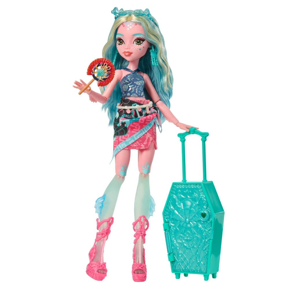 Lagoona Blue vacation outfit from Monster High for an oasis-inspired look.