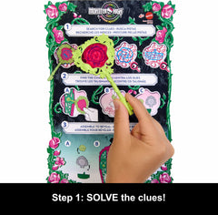 Monster High Skulltimate Secrets magnifying glass map sparks detective play.